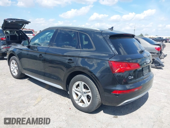 2018 Audi Q5 Premium with VIN WA1ANAFY6J2087928, listed as a IAAI auction lot 41695184 with 65,588 mi miles. Bid and sale history available at carsss.com. Image 3.