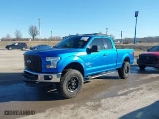 2015 Ford F-150 XLT with VIN 1FTEX1EP8FKD57310, listed as a IAAI auction lot 41651302 with 190,312 mi miles. Bid and sale history available at carsss.com. Image 2.