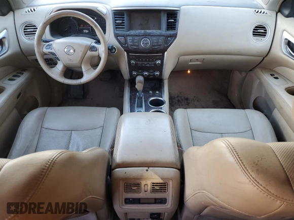 2013 Nissan Pathfinder Platinum with VIN 5N1AR2MM8DC642386, listed as a Copart auction lot 50571495 with 195,904 mi miles and Clean Title. Bid and sale history available at carsss.com. Image 8.
