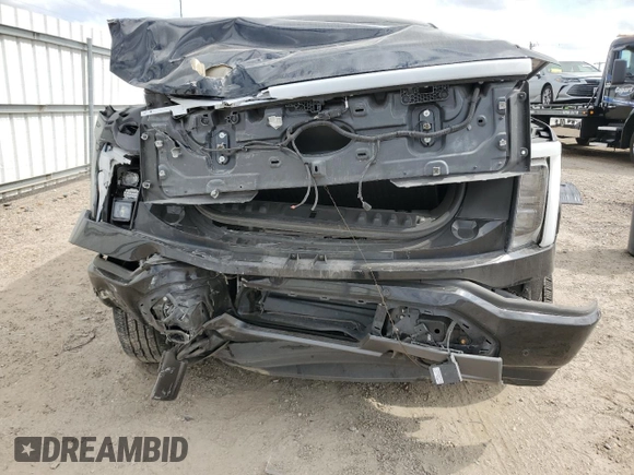 2022 Ford F-150 Lightning Pro with VIN 1FTVW1EL7NWG05344, listed as a Copart auction lot 53165455 with 29,756 mi miles and Salvage title. Bid and sale history available at DreamBid. Image 5.
