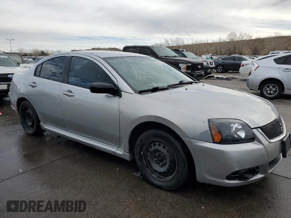 2010 Mitsubishi Galant ES with VIN 4A32B3FF8AE009806, listed as a Copart auction lot 84652244 with 166,687 mi miles and Salvage Title. Bid and sale history available at carsss.com. Image 4.