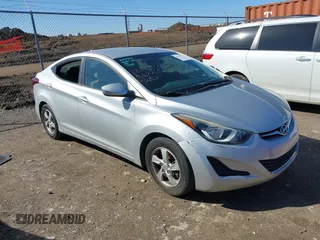 2015 Hyundai Elantra SE z VIN 5NPDH4AE9FH562261, wystawiony jako IAAI lot #41710313 z przebiegiem 74 824 mil mil oraz . Historia ofert i sprzedaży dostępna na DreamBid. Obrazek 1.