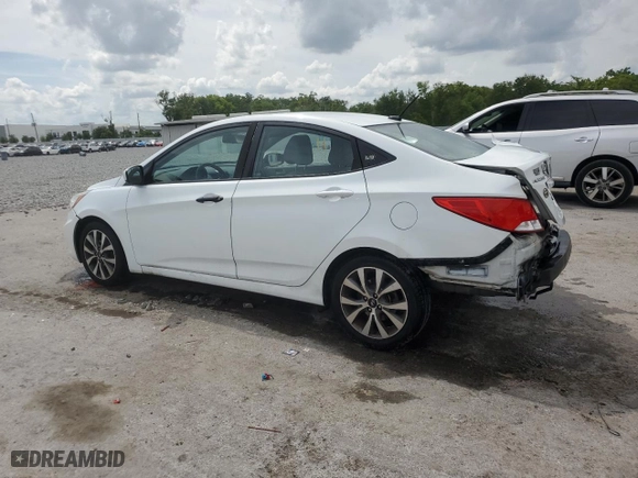 2017 Hyundai Accent SE with VIN KMHCT4AE9HU352581, listed as a Copart auction lot 51014945 with 139,192 mi miles and Salvage Title. Bid and sale history available at carsss.com. Image 2.