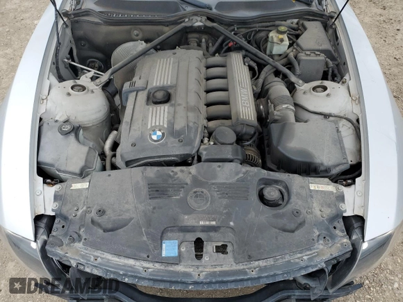 2007 BMW Z4 3.0i with VIN 4USBU33567LW73304, listed as a Copart auction lot 52391705 with 192,945 mi miles and Salvage title. Bid and sale history available at DreamBid. Image 11.