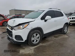 2021 Chevrolet Trax LT with VIN KL7CJLSB8MB343558, listed as a Copart auction lot 44611825 with 39,896 mi miles and Salvage Title. Bid and sale history available at DreamBid. Image 1.
