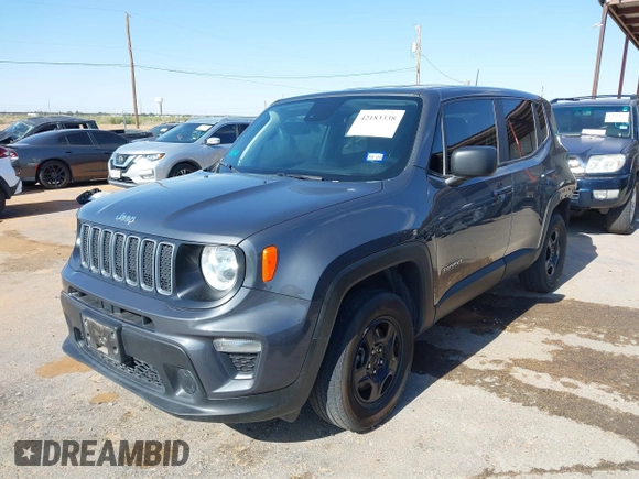 2022 Jeep Renegade Sport with VIN ZACNJDA13NPN49563, listed as a IAAI auction lot 42183338 with 17,945 mi miles and . Bid and sale history available at DreamBid. Image 17.
