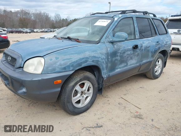 2002 Hyundai Santa Fe GLS z VIN KM8SC13D82U241929, wystawiony jako IAAI lot #41709874 z przebiegiem 153 791 mil mil oraz . Historia ofert i sprzedaży dostępna na DreamBid. Obrazek 2.