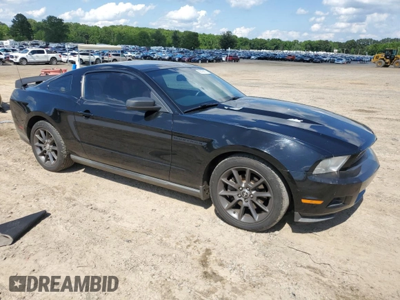 2011 Ford Mustang V6 with VIN 1ZVBP8AM3B5160090, listed as a Copart auction lot 56898605 with 205,912 mi miles and Salvage title. Bid and sale history available at DreamBid. Image 4.