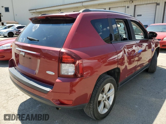 2016 Jeep Compass High Altitude Edition with VIN 1C4NJDEB6GD637479, listed as a Copart auction lot 48938312 with 0 mi miles. Bid and sale history available at carsss.com. Image 4.