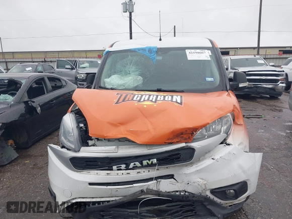2022 Ram ProMaster City Cargo Tradesman with VIN ZFBHRFAB5N6W65379, listed as a IAAI auction lot 42198667 with 92,355 mi miles and . Bid and sale history available at DreamBid. Image 12.