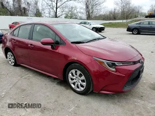 2022 Toyota Corolla LE with VIN JTDEPMAE3NJ197220, listed as a Copart auction lot 51528805 with 23,889 mi miles and Salvage Title. Bid and sale history available at carsss.com. Image 10.