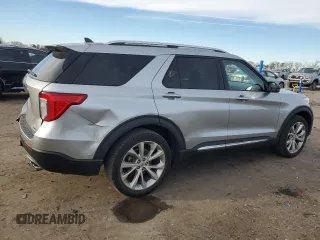 2022 Ford Explorer Platinum with VIN 1FM5K8HC2NGA20340, listed as a Copart auction lot 84828474 with 39,477 mi miles and Salvage Title. Bid and sale history available at carsss.com. Image 3.