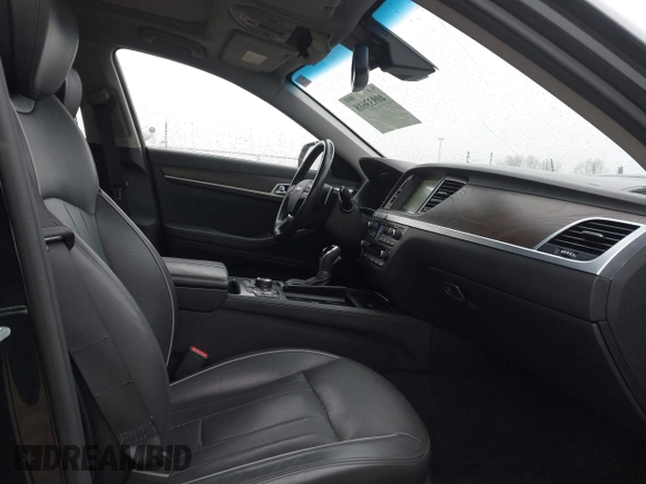 2017 Genesis G80 3.8L z VIN KMHGN4JE9HU175476, wystawiony jako IAAI lot #40933618 z przebiegiem 136 354 mil mil oraz . Historia ofert i sprzedaży dostępna na DreamBid. Obrazek 5.