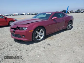 2014 Chevrolet Camaro LT with VIN 2G1FF1E31E9271236, listed as a Copart auction lot 58448395 with 85,553 mi miles and Salvage title. Bid and sale history available at DreamBid. Image 1.
