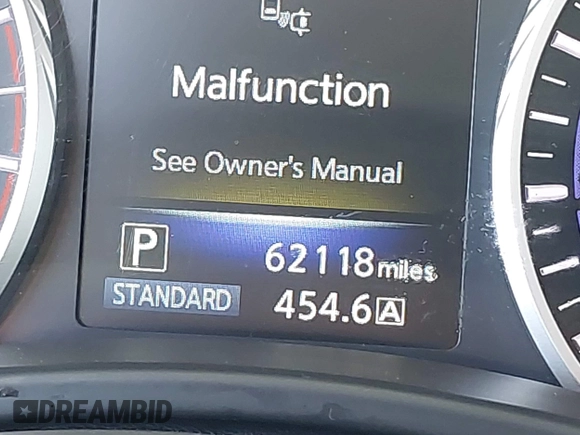 2017 Infiniti Q50 Premium with VIN JN1EV7AP0HM737377, listed as a IAAI auction lot 42507397 with 62,118 mi miles and . Bid and sale history available at DreamBid. Image 16.