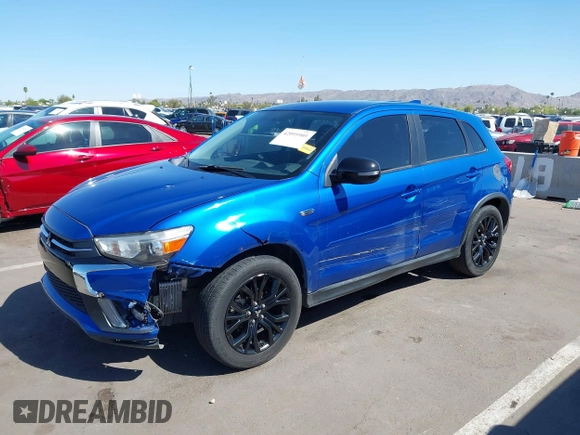 2019 Mitsubishi Outlander ES with VIN JA4AP3AU8KU025396, listed as a IAAI auction lot 42095905 with 98,521 mi miles and . Bid and sale history available at DreamBid. Image 6.