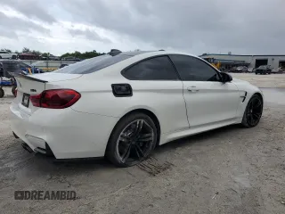 2015 BMW M4 with VIN WBS3R9C5XFK331253, listed as a Copart auction lot 72857284 with 78,309 mi miles and Salvage Title. Bid and sale history available at carsss.com. Image 3.