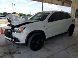 2018 Mitsubishi Outlander ES with VIN JA4AP3AU6JU007428, listed as a Copart auction lot 58893905 with 122,165 mi miles and Salvage title. Bid and sale history available at DreamBid. Image 1.