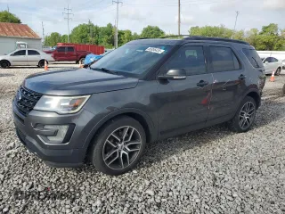 2017 Ford Explorer Sport with VIN 1FM5K8GT5HGB17022, listed as a Copart auction lot 56956435 with 85,560 mi miles and Salvage title. Bid and sale history available at DreamBid. Image 1.