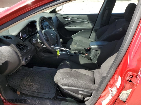 2013 Dodge Dart Aero with VIN 1C3CDFAH2DD215746, listed as a Copart auction lot 48587135 with NaN miles and Clean Title. Bid and sale history available at carsss.com. Image 7.