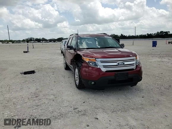 2014 Ford Explorer XLT with VIN 1FM5K7D8XEGA07668, listed as a Copart auction lot 62013535 with 178,148 mi miles and Salvage title. Bid and sale history available at DreamBid. Image 14.