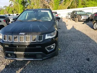 2018 Jeep Compass Limited with VIN 3C4NJCCB6JT318579, listed as a Copart auction lot 49545075 with 111,423 mi miles and Salvage Title. Bid and sale history available at carsss.com. Image 12.
