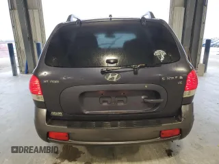 2006 Hyundai Santa Fe GLS with VIN KM8SC13D16U105454, listed as a Copart auction lot 44218575 with 118,579 mi miles and Clean Title. Bid and sale history available at carsss.com. Image 6.