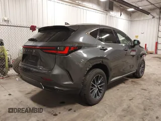 2024 Lexus NX with VIN 2T2AGCEZ2RC057176, listed as a IAAI auction lot 41376211 with 5,136 mi miles. Bid and sale history available at carsss.com. Image 4.