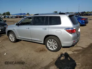 2012 Toyota Highlander Hybrid Limited with VIN JTEDC3EH1C2007813, listed as a Copart auction lot 69659804 with 89,635 mi miles and Clean Title. Bid and sale history available at carsss.com. Image 2.