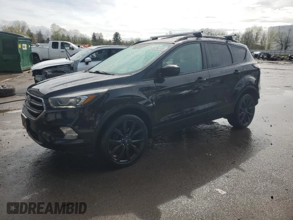 2017 Ford Escape SE with VIN 1FMCU9G96HUD62487, listed as a Copart auction lot 55266135 with 157,554 mi miles and Salvage Title. Bid and sale history available at carsss.com. Image 1.