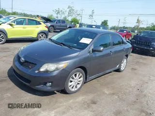 2009 Toyota Corolla with VIN 2T1BU40E89C161084, listed as a IAAI auction lot 42278886 with 160,261 mi miles and . Bid and sale history available at DreamBid. Image 2.