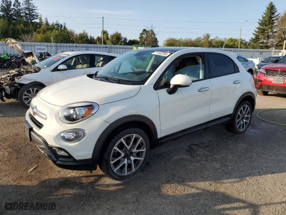 2017 FIAT 500X Urbana Edition with VIN ZFBCFXCB5HP578358, listed as a Copart auction lot 71152704 with 72,359 mi miles and Non Repairable. Bid and sale history available at carsss.com. Image 1.