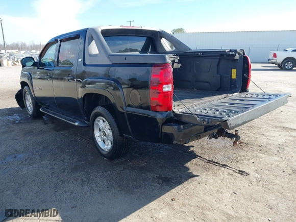 2009 Chevrolet Avalanche LT w/2LT with VIN 3GNFK22079G191901, listed as a IAAI auction lot 41641130 with 187,892 mi miles. Bid and sale history available at carsss.com. Image 3.