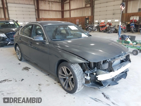 2017 BMW 3 Series 330i xDrive with VIN WBA8D9G54HNU59346, listed as a IAAI auction lot 42097263 with 90,653 mi miles. Bid and sale history available at carsss.com. Image 1.