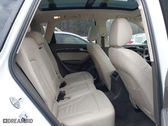 2013 Audi Q5 Premium Plus with VIN WA1LFAFP3DA008965, listed as a IAAI auction lot 41051980 with 95,802 mi miles. Bid and sale history available at carsss.com. Image 8.