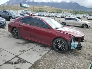 2018 Toyota Camry LE с VIN 4T1B11HK7JU556202, выставлен на аукционе Copart как лот 54951055 с пробегом 55 896 миль миль и Списание • Salvage title. История ставок и продаж доступна на DreamBid. Изображение 4.