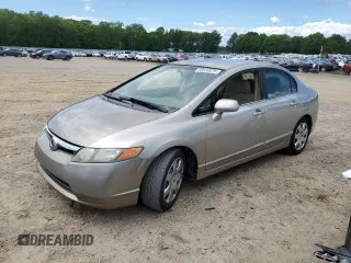 2006 Honda Civic LX z VIN 1HGFA16526L013552, wystawiony jako Copart lot #56533875 z przebiegiem 254 133 mil mil oraz Czysty tytuł • Clean title. Historia ofert i sprzedaży dostępna na DreamBid. Obrazek 1.