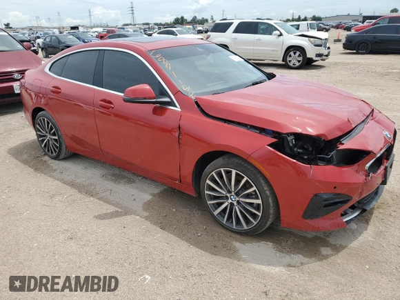 2023 BMW 2 Series 228i with VIN WBA53AK02P7L98777, listed as a Copart auction lot 68911504 with 25,253 mi miles and Salvage Title. Bid and sale history available at carsss.com. Image 4.