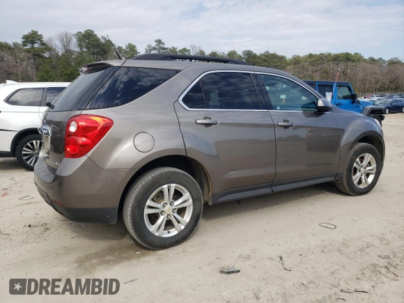 2012 Chevrolet Equinox LT w/1LT with VIN 2GNALDEK7C6391745, listed as a Copart auction lot 50980015 with 95,284 mi miles and Salvage Title. Bid and sale history available at carsss.com. Image 3.