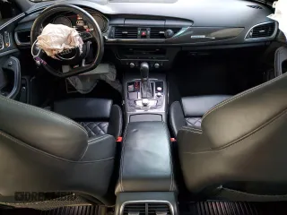 2018 Audi S6 Prestige with VIN WAUHFAFC4JN010654, listed as a Copart auction lot 77744804 with 77,939 mi miles and Salvage Title. Bid and sale history available at carsss.com. Image 8.