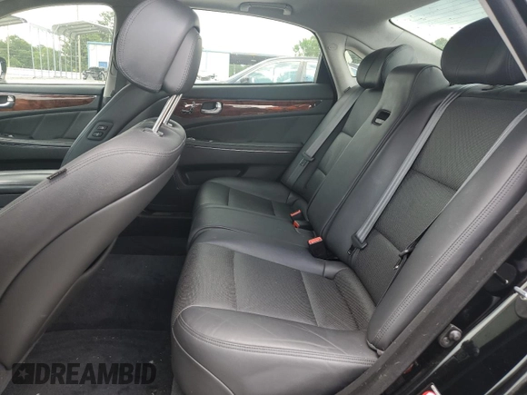 2015 Hyundai Equus Signature z VIN KMHGH4JH6FU098564, wystawiony jako Copart lot #60137525 z przebiegiem 130 144 mil mil oraz Szkoda całkowita • Salvage title. Historia ofert i sprzedaży dostępna na DreamBid. Obrazek 10.