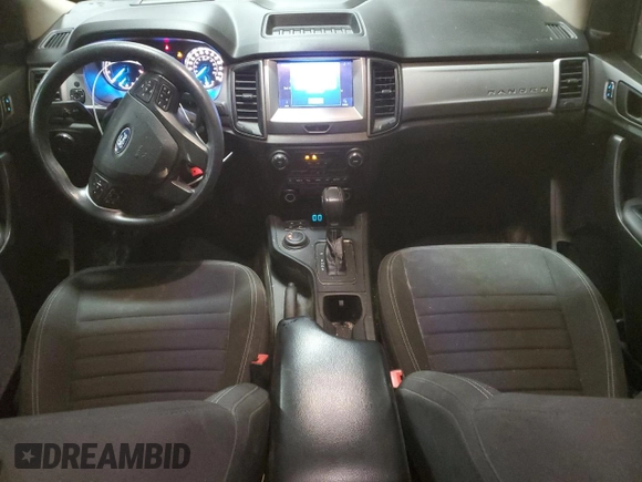 2021 Ford Ranger XL with VIN 1FTER4FH0MLD21833, listed as a Copart auction lot 48241235 with 63,220 mi miles and Salvage Title. Bid and sale history available at DreamBid. Image 8.
