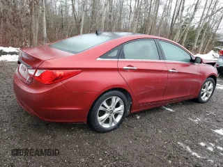 2013 Hyundai Sonata Limited with VIN 5NPEC4AC5DH663053, listed as a Copart auction lot 84049184 with 102,841 mi miles and Clean Title. Bid and sale history available at DreamBid. Image 3.
