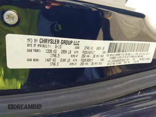 2013 Volkswagen Routan SE z VIN 2C4RVABG0DR724632, wystawiony jako IAAI lot #42313347 z przebiegiem 191 524 mil mil oraz . Historia ofert i sprzedaży dostępna na DreamBid. Obrazek 9.