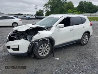 2017 Nissan Rogue SV with VIN KNMAT2MT4HP601278, listed as a Copart auction lot 58747185 with 132,713 mi miles and Salvage title. Bid and sale history available at DreamBid. Image 1.