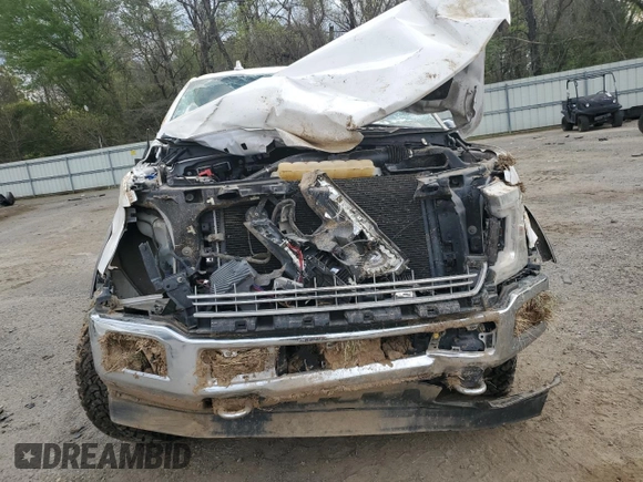 2018 Ford F-150 XL with VIN 1FTEW1EG1JFE56331, listed as a Copart auction lot 50184205 with 152,420 mi miles and Salvage Title. Bid and sale history available at carsss.com. Image 5.