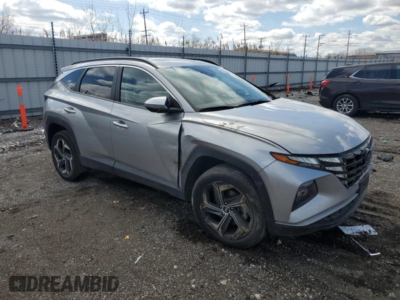 2022 Hyundai Tucson SEL with VIN 5NMJFCAE3NH031782, listed as a Copart auction lot 49903935 with 35,620 mi miles and Salvage Title. Bid and sale history available at carsss.com. Image 4.