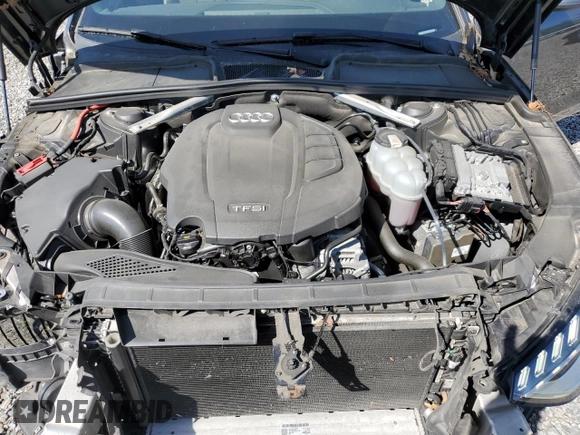 2020 Audi A4 Premium Plus with VIN WAUENAF4XLN012927, listed as a Copart auction lot 50326715 with 58,648 mi miles and Salvage title. Bid and sale history available at DreamBid. Image 11.
