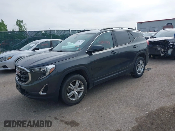 2020 GMC Terrain SLE with VIN 3GKALTEV0LL158495, listed as a IAAI auction lot 42583369 with 30,728 mi miles and . Bid and sale history available at DreamBid. Image 17.