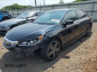 2016 Honda Accord Sport with VIN 1HGCR2F55GA034359, listed as a Copart auction lot 64686764 with 119,533 mi miles and Salvage Title. Bid and sale history available at DreamBid. Image 1.